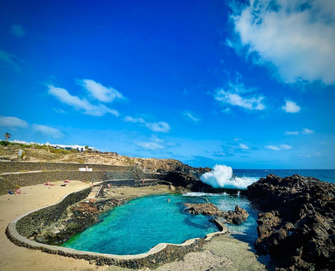 Casa Bella Vista Frente Al Mar Y Piscina Natural. Charco del Palo Dış mekan fotoğraf