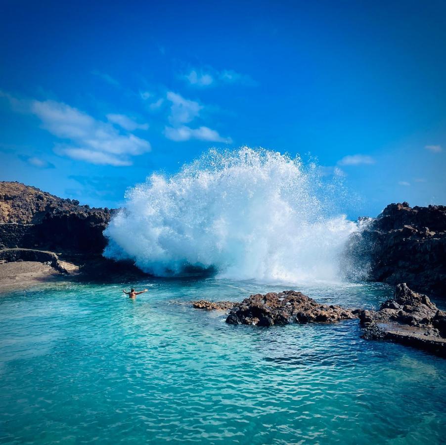 Casa Bella Vista Frente Al Mar Y Piscina Natural. Charco del Palo Dış mekan fotoğraf